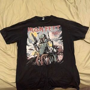 Tell your friends you got it at a metal concert in a galaxy far far away. 🌌